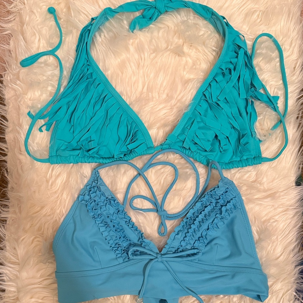 Free w/ Purchase-TWO Fringe Bikini Tops